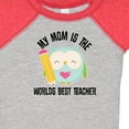 thumbnail image 4 of Inktastic Teacher Mom School Owl Girls Baby Bodysuit, 4 of 5