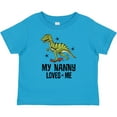 thumbnail image 3 of Inktastic My Nanny Loves Me Grandson Dinosaur Boys Baby T-Shirt, 3 of 5