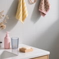 thumbnail image 5 of Kitecy Toothbrush Cup Plastic Bathroom Cups 1 Pack Simple Drinking Cup Bathroom Tumbler Toothbrush Cup Rinse Cup for Home, Office, Work, Gray, 5 of 6