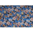 thumbnail image 2 of Zelouf Zs1806Pp-1 Print Ity  , Sewing, DIY, Crafts Fabric by the Yard, Blue/gold, 3 Yard, 2 of 2