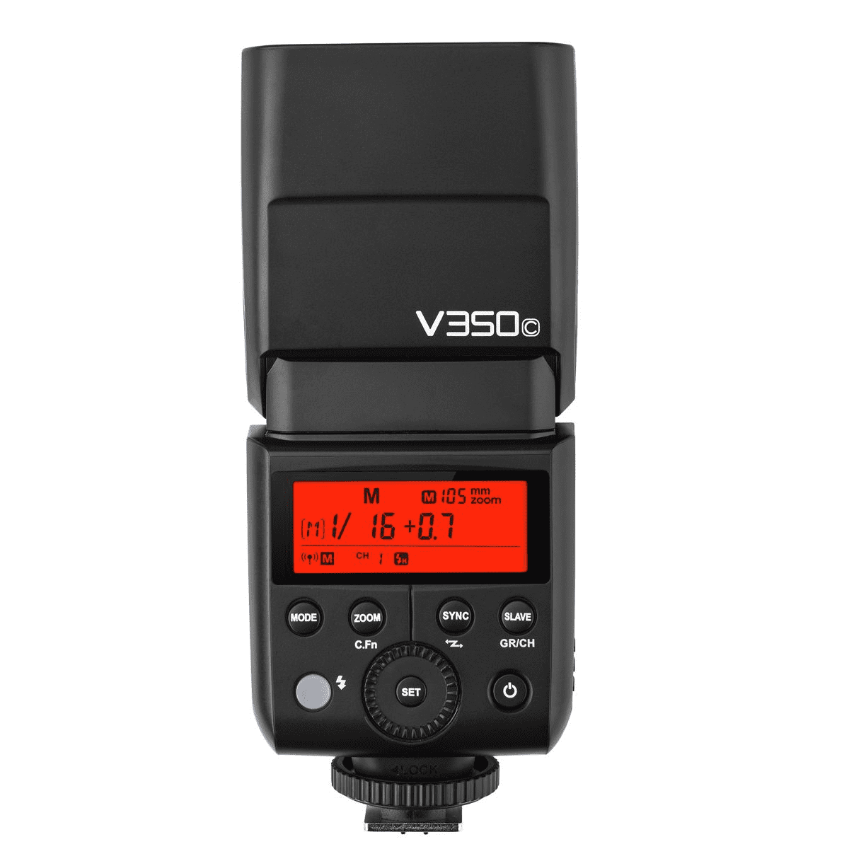 GODOX V350C TTL 2.4G HSS 1/8000s GN36 Li-ion Battery Camera Flash Speedlite with XPro-C Wireless Flash Trigger for Canon M5 M3 1100D 1000D 7D 6D 5D 60D 50D 600D 500D 1DX Mark II 