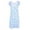 Blue, variant on JEFFRICO Womens Nightgowns Sleepwear Soft Pajama Dress Nightshirts