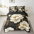 thumbnail image 2 of Castle Fairy Teens Vintage Flower 7-Piece Bedding Comforter Set,Floral Peony King Bedding Sets,Spring Graden Ultra Soft Bed Sheets,Ultra Soft Home Decor, 2 of 8