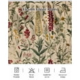 thumbnail image 5 of Rustic Botanical Wrap Around Bed Skirts for California King Bed 16" Drop,Bed Skirt with Adjustable Elastic Belt Dust Ruffle Bed Valance for Bedroom Hotel Vintage Floral Wildflower Bed Frame Cover, 5 of 7