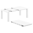 thumbnail image 4 of Compamia Vegas 55" Extendable Patio Dining Table in White, 4 of 12