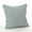 Blue Grey, variant on Saro Lifestyle Pom Pom Design Down-Filled Throw Pillow Blue Grey Feather