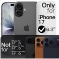 thumbnail image 2 of Magnetic Slim Case for iPhone 17 6.3-Inch, Compatible with MagSafe, Ultra-Thin Lightweight Minimalist Phone Cover with Matte Finish and Full Camera Lens Protection (Midnight Green), 2 of 7