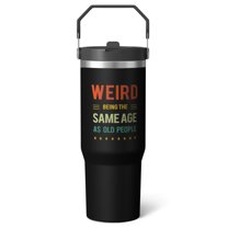 1pc 50th Anniversary 30oz Tumbler with Straw & Handle - Insulated Stainless Steel Cup | Holiday Gift for Man Women (Christmas, Valentine's, Birthday)