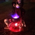 thumbnail image 4 of Halloween Party Mist Maker Ultrasonic Water Pond Fountain Fogger With 12 LED Light Flashes For Fish Tank Vase Birdbath Decor, 4 of 5