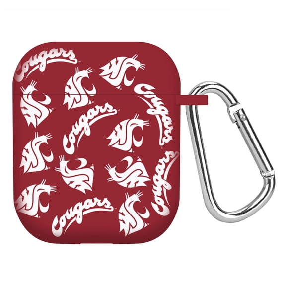 Washington State Cougars HD Case Cover Compatible with Apple AirPods Gen 1 & 2 (Random) by Affinity Bands