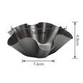 thumbnail image 5 of Elodia Tortilla Maker Carbon Steel Nonstick Taco Shell Maker Salad Bowl Tortilla Sheel Pan Kitchen Baking Tool, 5 of 7