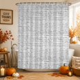 thumbnail image 2 of Black Polka Dots Shower Curtain Set - Extra Long 72" x 96" Washable Bathtub Curtain with 12 Hooks, Modern Abstract Aesthetics Farmhouse Art Waterproof Fabric Stall Shower Curtains for Bathroom Décor, 2 of 8