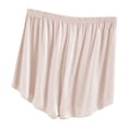 thumbnail image 2 of Endives Summer Women's Short Sleepwear Plus Size Solid Color High Waisted Loose Wide Leg Shorts Loungewear Pajama Short, 2 of 6