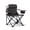 Obsidian Peak, variant on Timber Ridge LIRA™ Oversized Camping Chair with Built-In Cooler, Folding Outdoor Chair with Cup Holder & Storage Pocket, Obsidian Peak