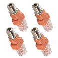 thumbnail image 3 of Coaxial to Ethernet Adapter, 4 Pack Coax RF F Female to RJ45 Male Converter for Line Tester, 3 of 5
