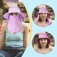 thumbnail image 2 of Fishing Hat for Men & Women, Outdoor UV Sun Protection Wide Brim Hat with Face Cover & Neck Flap, 2 of 12
