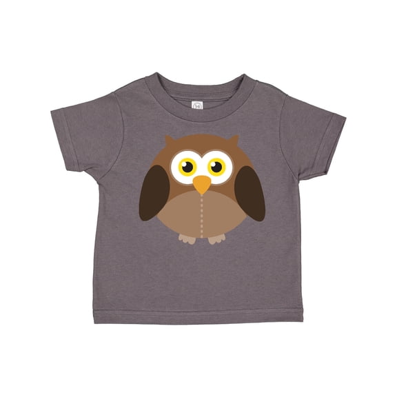 Inktastic Owl Fat Brown Boys or Girls Toddler T-Shirt