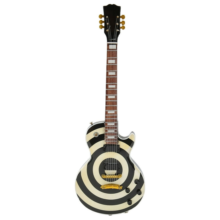 ギター Mini electric guitar ZX Miniature Guitar Model Simulation Innovative Black White