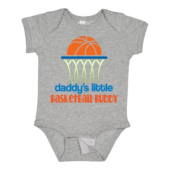 Inktastic Daddys Little Basketball Buddy Boys Baby Bodysuit