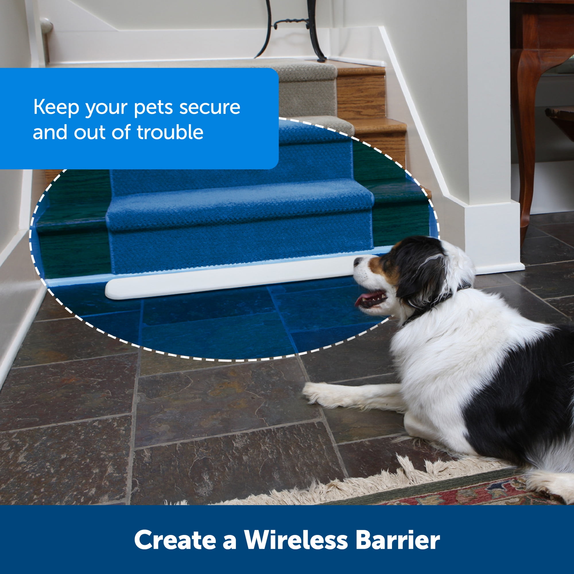 Pawz away threshold clearance barrier