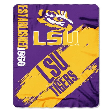 - LSU Tigers Painted Fleece Throw