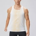 thumbnail image 4 of Lightweight Tank Tops for Men Classic Gradient Color Mens Undershirts Marathon Sport Race Vests, 4 of 7