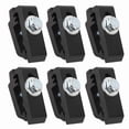 thumbnail image 1 of Pack 1112514 Low Pro Aluminum Truck Bed Clamps for Most Truck Beds Black, 1 of 4
