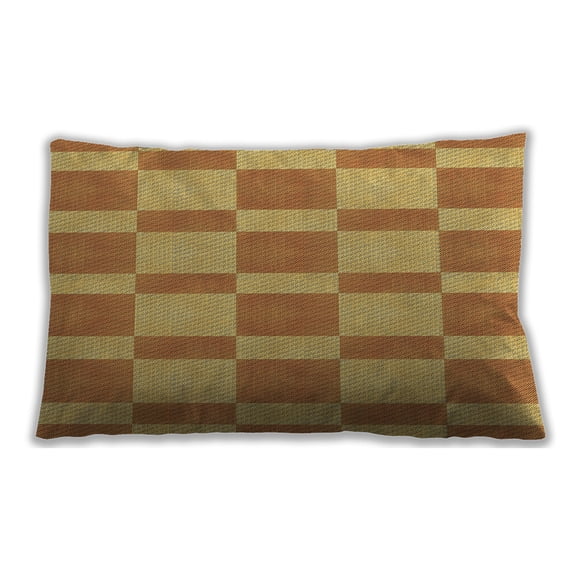 Ahgly Company Indoor Rectangular Contemporary Lumbar Throw Pillow, 13 inch by 19 inch