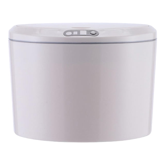 Papelera inteligente Papelera Papelera de tocador Papelera de un galón con tapa caqui no impermeable 3L