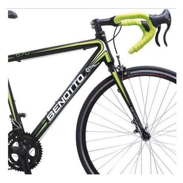 BICICLETA 570 RUTA ALUM FRE/CARR R-700 14VEL Negro BENOTTO Benotto