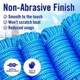 thumbnail image 4 of Better Boat 3/8" x 15' Double-Braid Dock Lines & Rope, Blue, 4 Count, 4 of 7