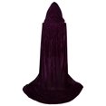 thumbnail image 3 of Capa VGLOOK para disfraces de Halloween, unisex, extralarga, color morado, 3 of 6