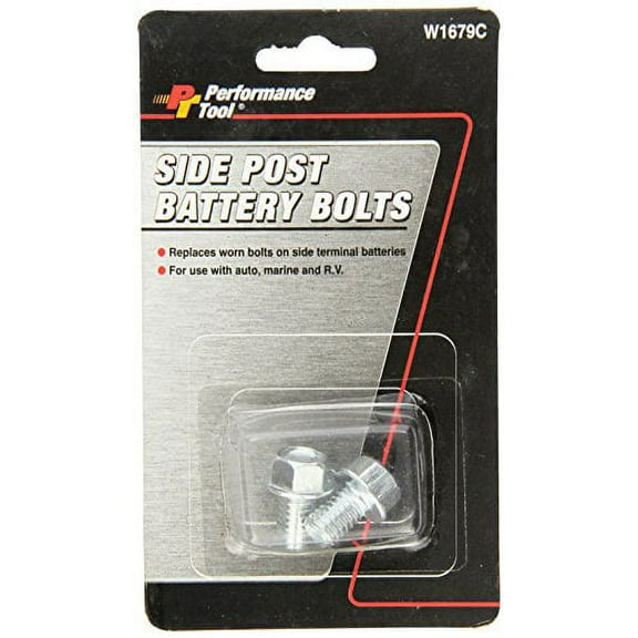 Performance Tool W1679C Side Post Battery Term Rpl Bolt