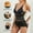 Black, variant on Generic Women's Shapewear Lace Bodysuit Slimming Corset Bodysuit Mesh Tummy Control Body Shaper