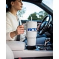 thumbnail image 5 of Winter Vibes - Typography In Blue And Black, 40oz Tumbler, 5 of 7
