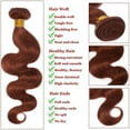 thumbnail image 5 of SEGO Virgin Human Hair Bundles Body Wave/Straight 1 Bundles Human Hair Extensions, 5 of 8