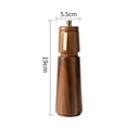 thumbnail image 4 of Chendee Wooden Salt Pepper Grinder Set Manual Spice Mill Adjustable W/Tray Coarseness,S Sign, 4 of 9