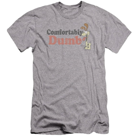 Garfield - Comfortably Dumb - Premium Slim Fit Short Sleeve Shirt - X-Large