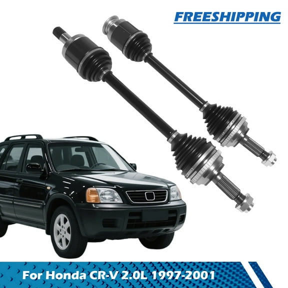 Civiland Pair Front CV Axle Shaft for Honda CR-V 2.0L 1997-2001