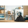 thumbnail image 2 of Ahgly Company Machine Washable Indoor Round Transitional Midnight Gray Area Rugs, 5' Round, 2 of 7
