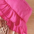 thumbnail image 4 of Faraee Robe d'Été Sans Manches à Fleurs Smockées pour Bébé Fille 0-3 Ans Robe Décontractée Boho de Plage Rose Vif, 4 of 6