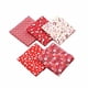 thumbnail image 4 of Tela de algodón para coser, acolchar, Patchwork, ropa de bricolaje, tela artesanal de costura, 50x50cm 5 Piezas Advancent  HA2507-04, 4 of 6
