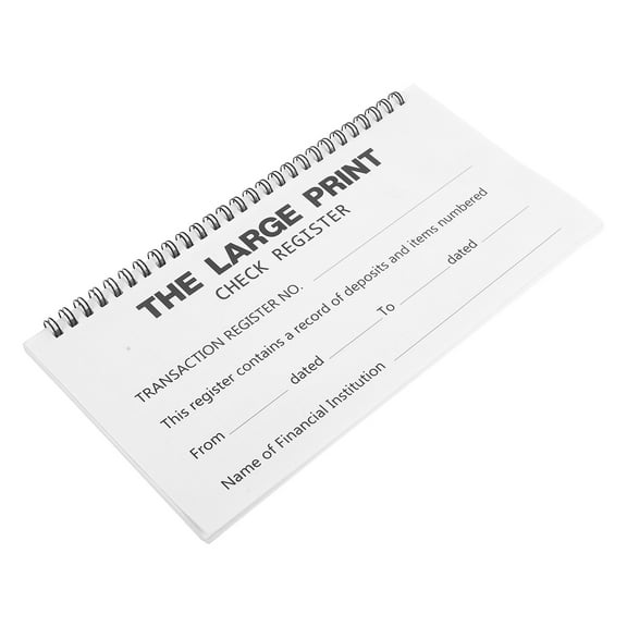 OUNONA Budget and Bill Organizer Financial Tracking Planner with Coil Binding Portable Expense Tracker Notebook for Financial Management