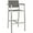 Silver Gray, variant on Modway Shore Outdoor Patio Aluminum Bar Stool in Silver Gray