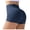 a30-Dark Blue, variant on Womens Yoga Shorts High Waist No Front Seam Scrunch Butt Biker Shorts 4 Inches V-Back Scrunch Booty Gym Workouts,Dark Blue,Size S