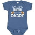 thumbnail image 3 of Inktastic Watching Football with My Daddy Boys or Girls Baby Bodysuit, 3 of 5