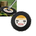 Jahy2Tech 2X 9" Chainsaw Tooth Brush Blades For Bush Cutter Weed Eater
