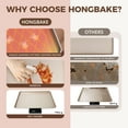 thumbnail image 4 of Juego de bandejas para hornear HONGBAKE de 9 piezas antiadherentes con textura de diamante, 4 of 9