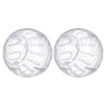 thumbnail image 1 of 2 uds. Pelota para hámster enano, pelota para correr para hámsteres, ejercicio físico, ruedas, juguetes para animales pequeños, accesorios para jaula de Chinchilla, transparente, 1 of 6