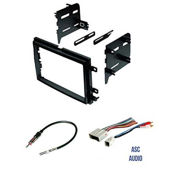 ASC Audio Car Stereo Radio Install Dash Kit, Wire Harness, and Antenna  Adapter to Install a Double Din Radio for some Ford Lincoln Mercury  Vehicles - Walmart.com  Walmart
